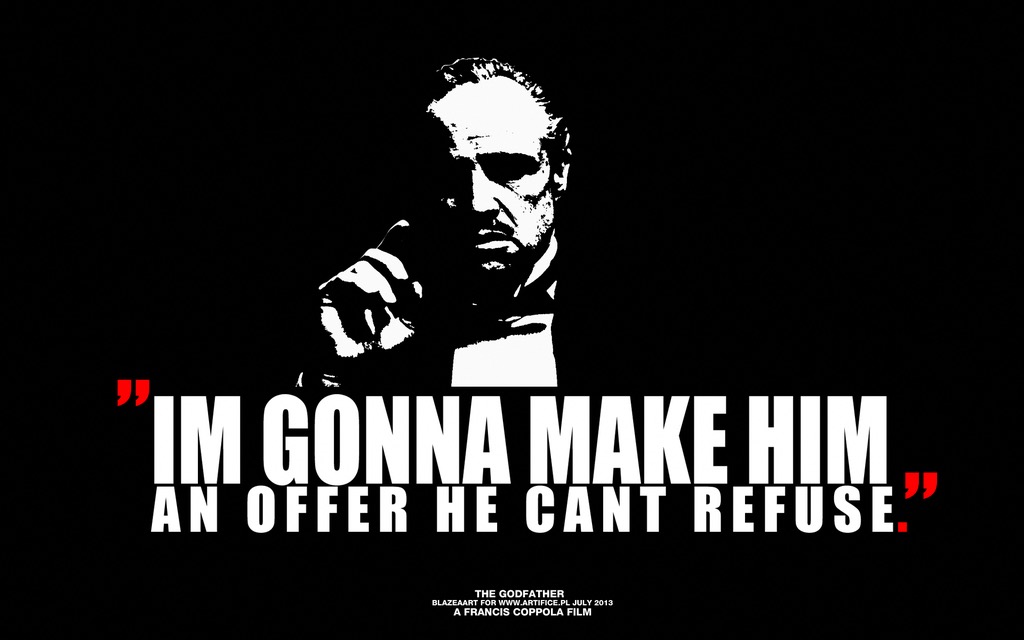 Image result for don offer you can't refuse